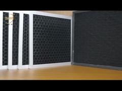 der Bienenwaben-0.3micron Luftfilter-Kohlenstoff-Luftfilter-einfache Installation vor