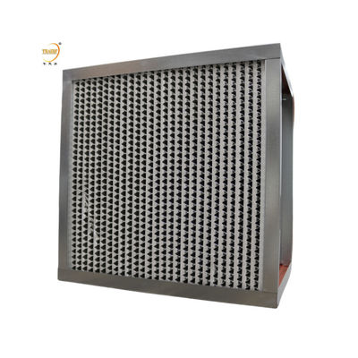Qualität  High Temperature Resistant Air Filter Metal Mesh Metal Frame HEPA Filter usine