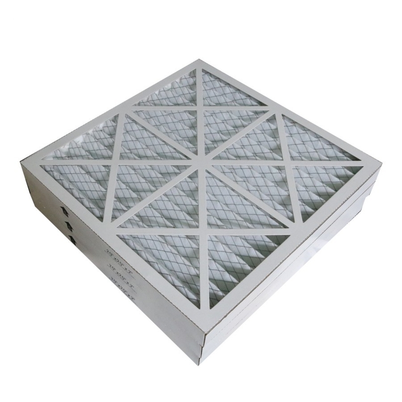 Synthetische Faser G4 faltete vor Platten-Filter für HVAC/Belüftung