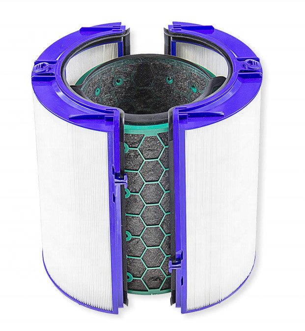 Multifunktionsplastikfilter-Ersatz rahmen Dyson HP04 TP04