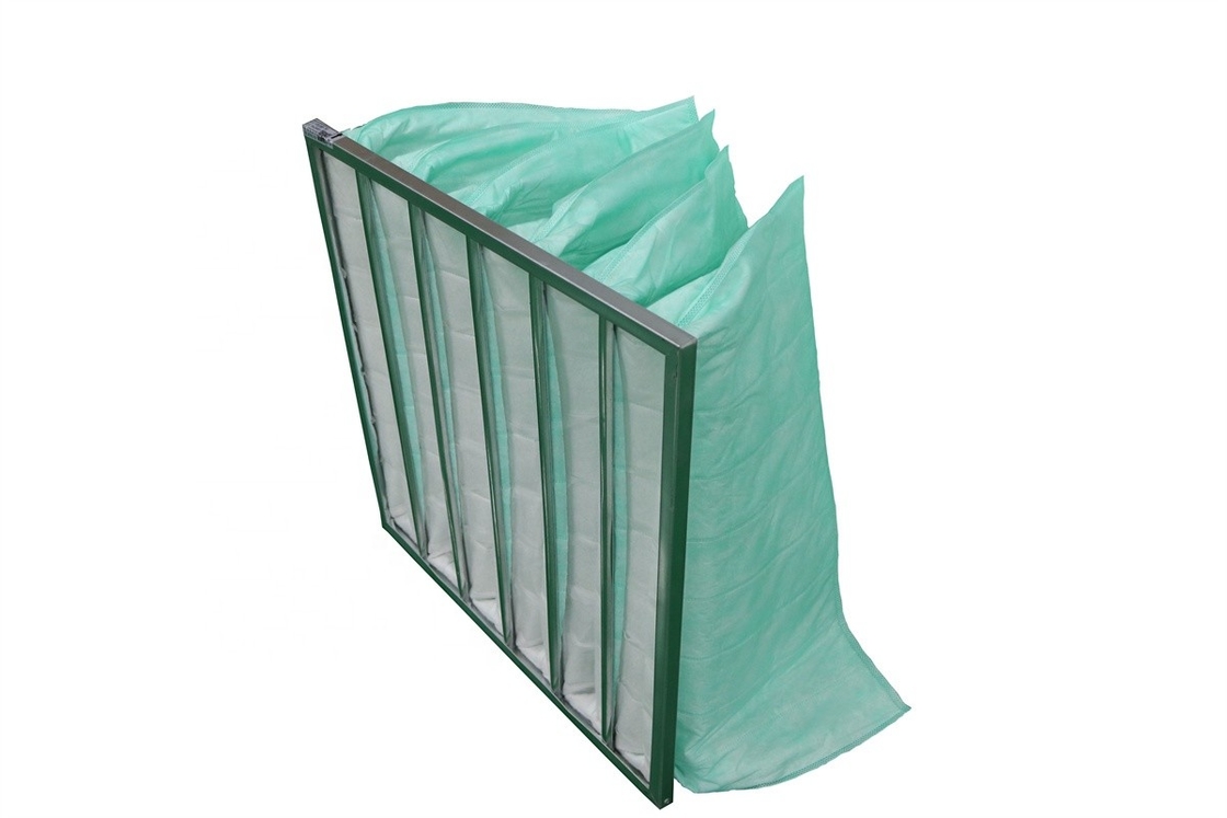 Industrieller Wechselstrom filtert Fiberglas-Taschen-Filter 2KG für pharmazeutisches