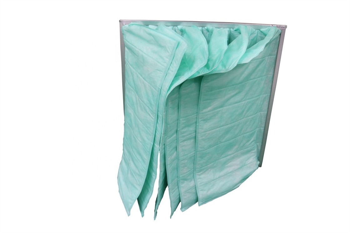 Industrieller Wechselstrom filtert Fiberglas-Taschen-Filter 2KG für pharmazeutisches