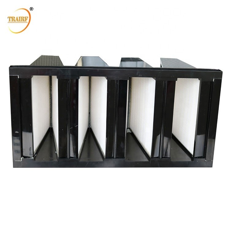 ABS Plastikspant Bank-Filter 0,5 Mikrometer-V für HVAC-System