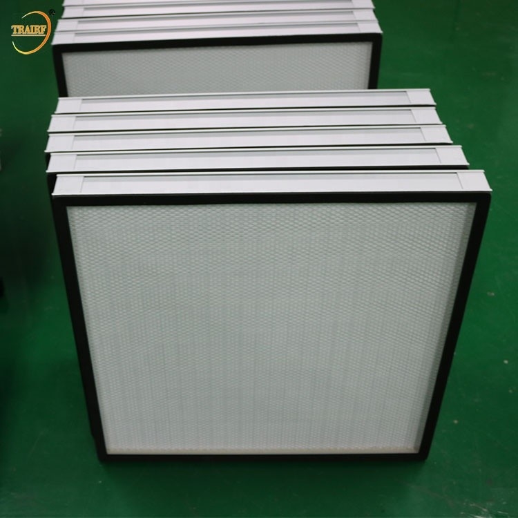Mikroluftfilter H13 H14 der fiberglas-Medien-laminare Strömungs-Hauben-HEPA