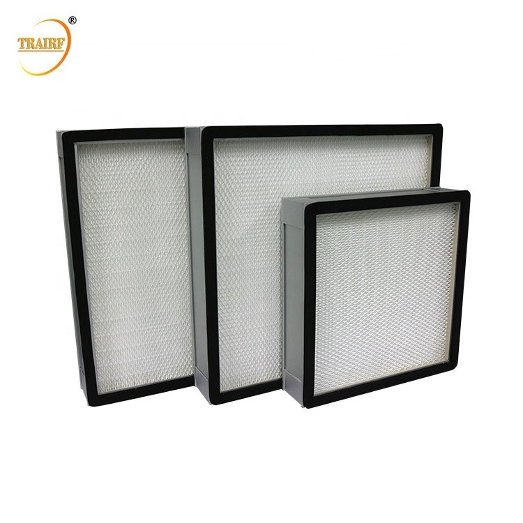 Luftfilter H12 H13 H14 des Aluminiumlegierungs-Spant-99,99% des Gewächshaus-HEPA