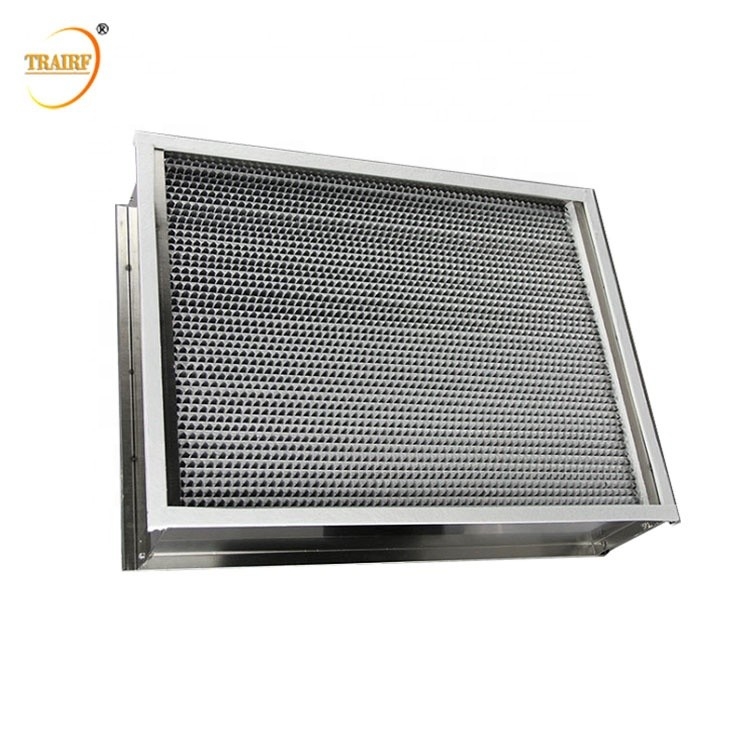 Hitzebeständiger Filter 0,3 Mikrometer-H13 H14 HEPA für pharmazeutisches