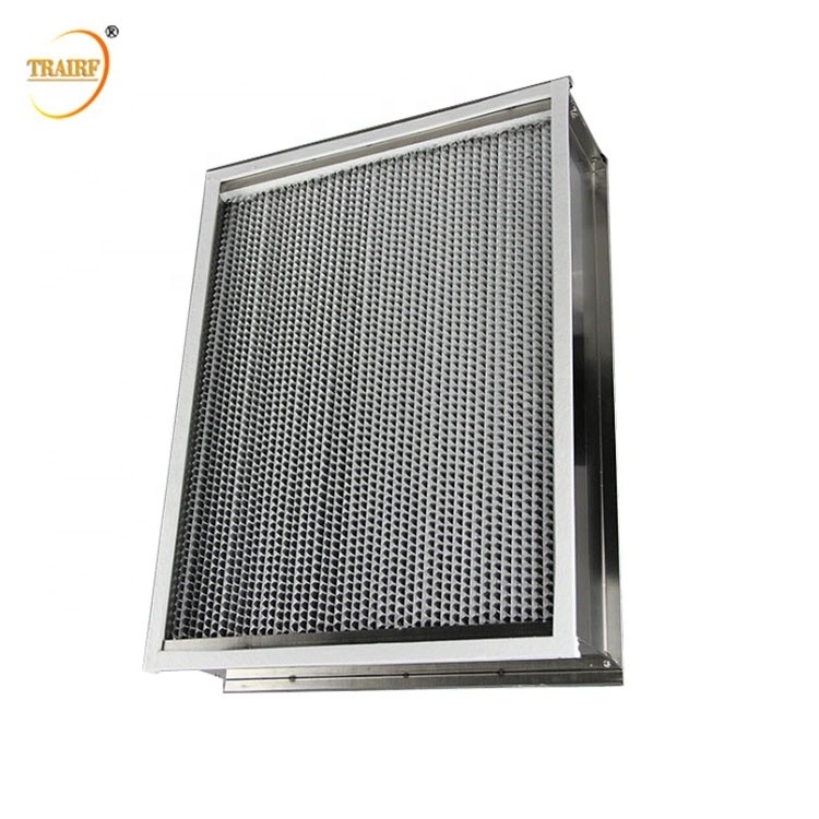 Hitzebeständiger Filter 0,3 Mikrometer-H13 H14 HEPA für pharmazeutisches