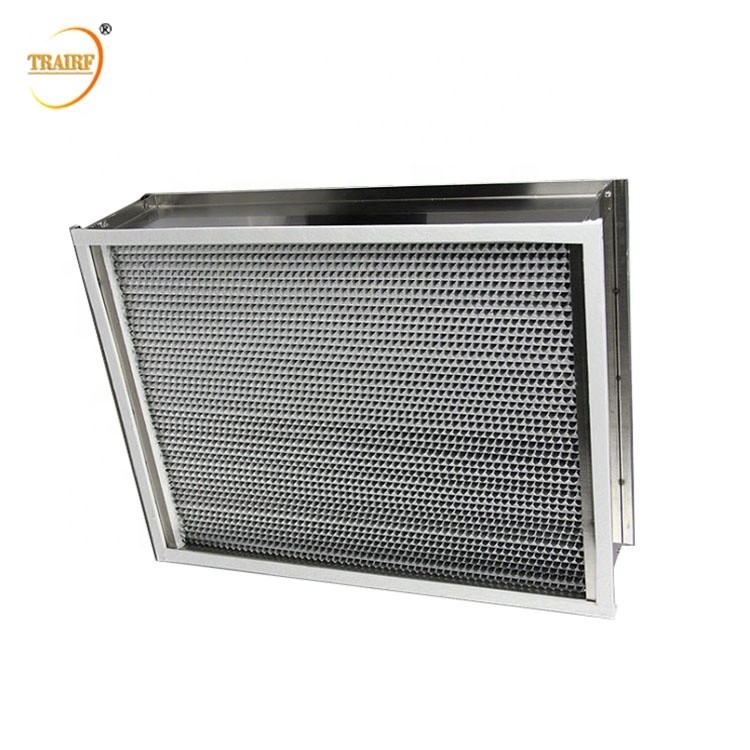 Hitzebeständiger Filter 0,3 Mikrometer-H13 H14 HEPA für pharmazeutisches