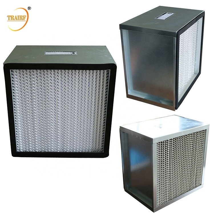 300*550*300mm H12 H13 tiefer Filter Falten-HEPA für laminare Strömungs-Haube