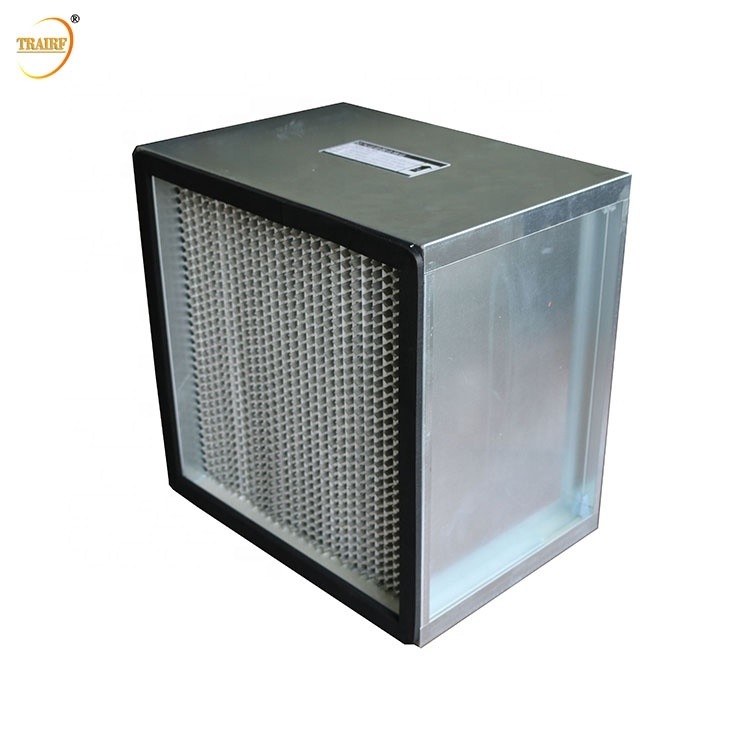Aluminiumtiefer Filter des spant-99,99% der Falten-HEPA für Lüftungsanlage