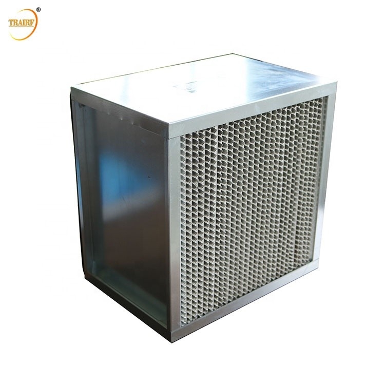 Aluminiumtiefer Filter des spant-99,99% der Falten-HEPA für Lüftungsanlage
