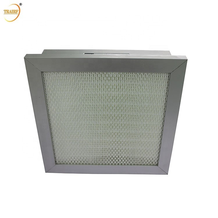Pharmazeutische Robbe Mini Pleated Hepa Filter H13 H14 des Gel-EN1882