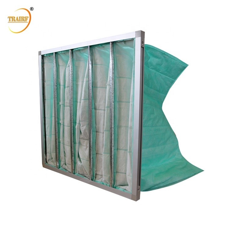synthetische Faser-Spray-Stand-Taschen-Luftfilter 595*495*600mm 1um F6