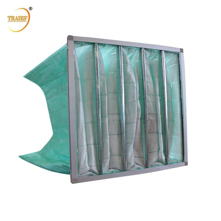synthetische Faser-Spray-Stand-Taschen-Luftfilter 595*495*600mm 1um F6