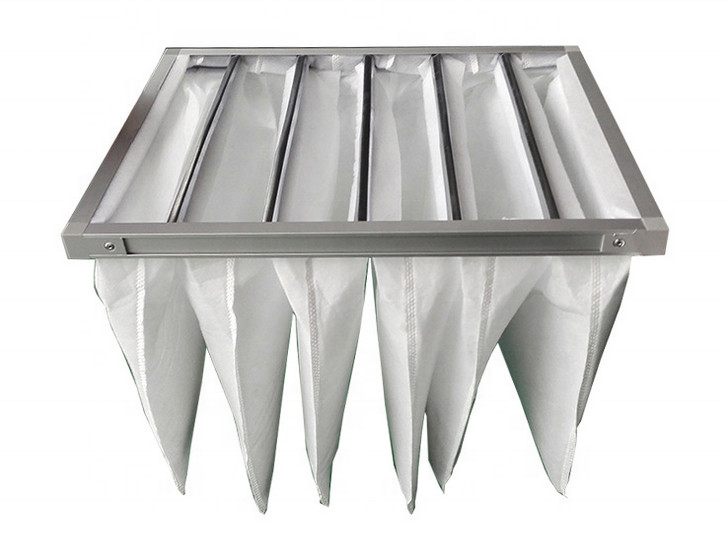 Handelslüftungsanlage 5 Mikrometer-Taschen-Luftfilter 50Pa-65Pa