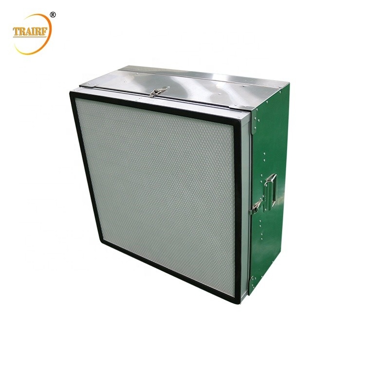 Fan-Filtrationseinheit des Edelstahl-304 des Rahmen-H14 HEPA für Biologie-Labor