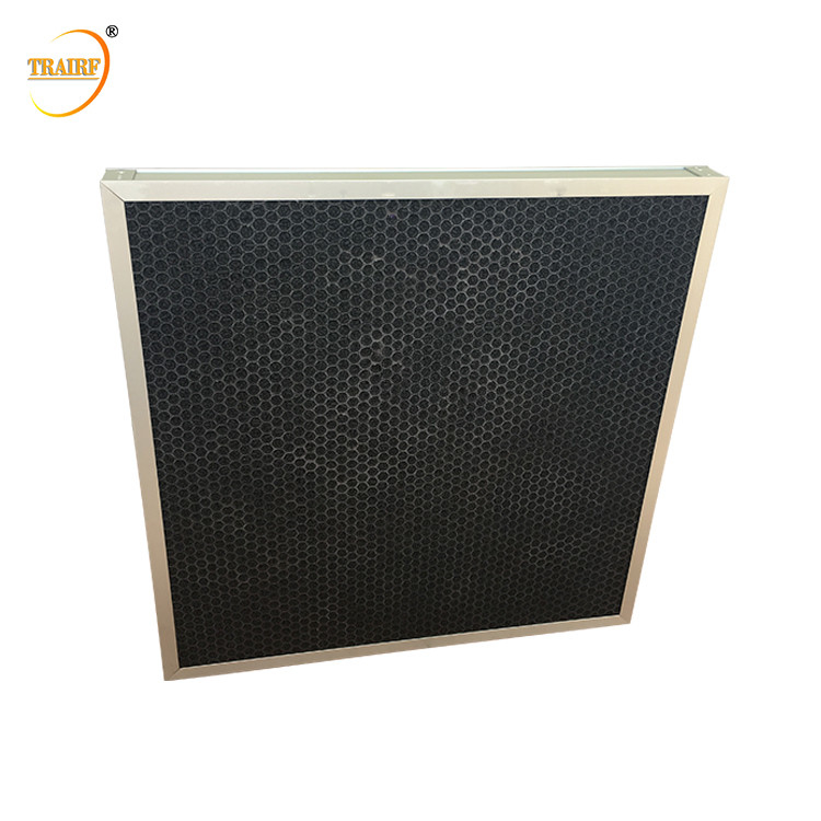 Bienenwabe 5um Mini Activated Carbon Hvac Filter 250*200*10mm
