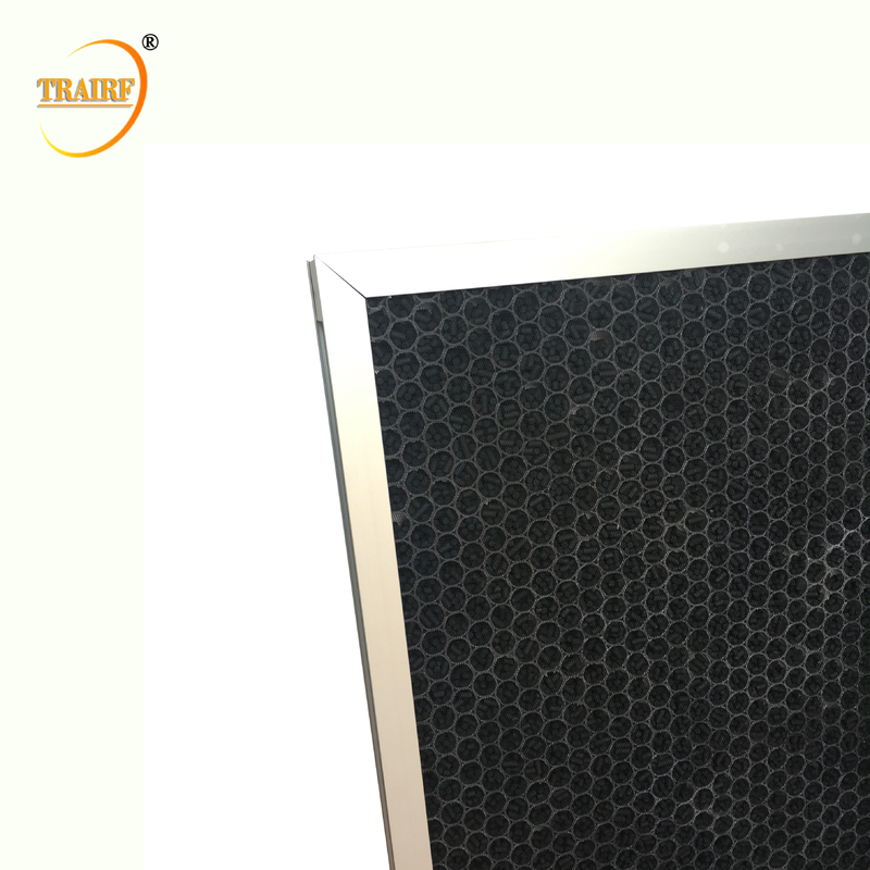 Bienenwabe 5um Mini Activated Carbon Hvac Filter 250*200*10mm