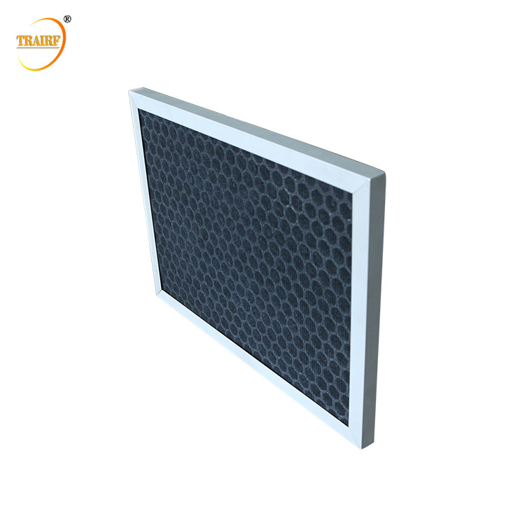 Bienenwabe 5um Mini Activated Carbon Hvac Filter 250*200*10mm