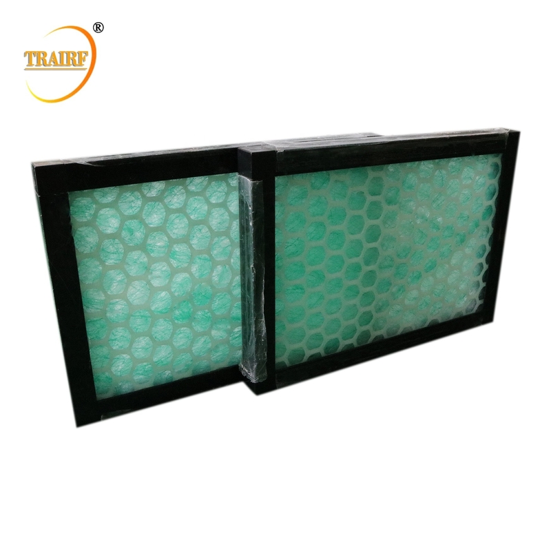 Großer Luftströmungs-Platten-Farben-Endspray-Stand-Fiberglas-Luftfilter 1μM