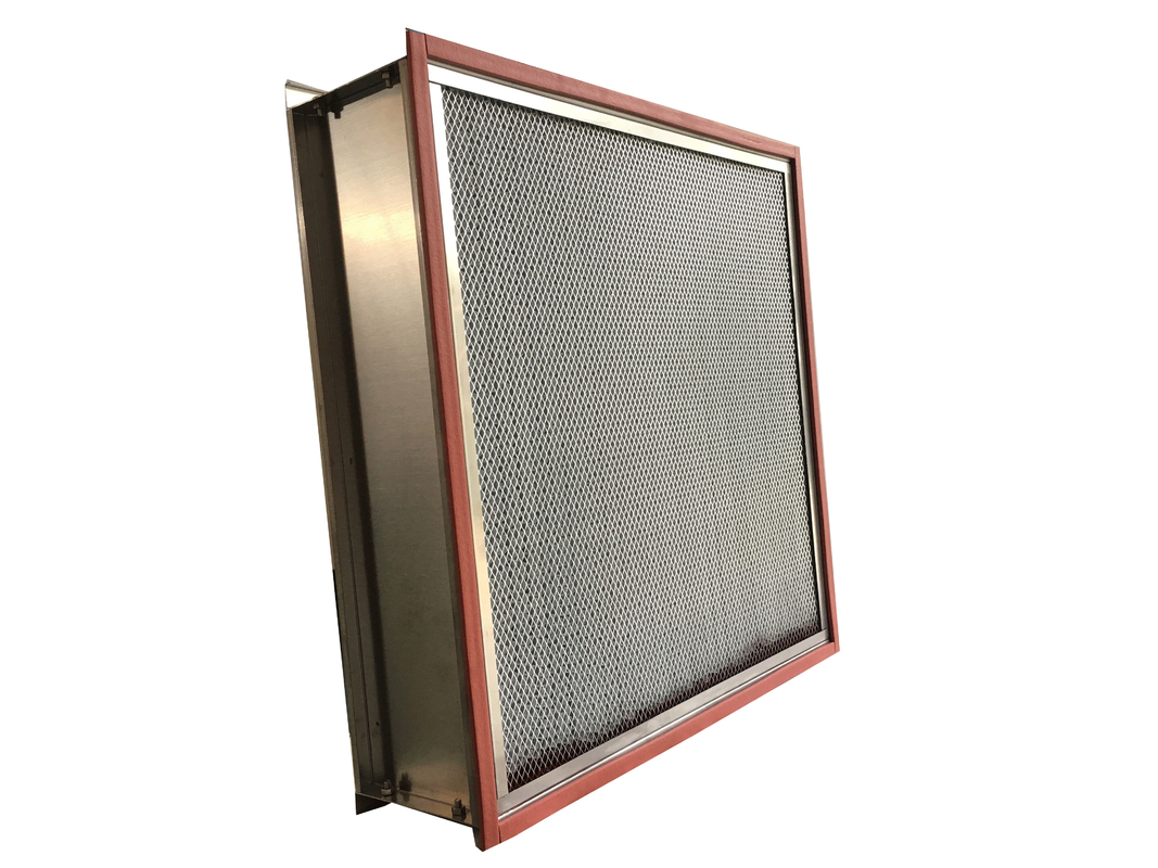 Reinraum-Luft-Filtrations-System-hohe Temperatur HEPA filtern Aluminiumfolie