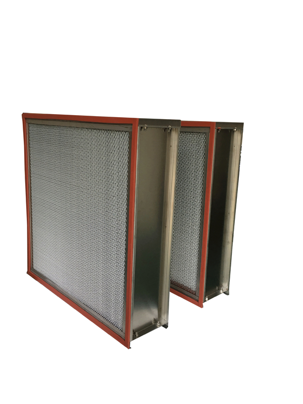 Galvanisierter 0.3um Filter der hohen Temperatur HEPA für Oven Equipment