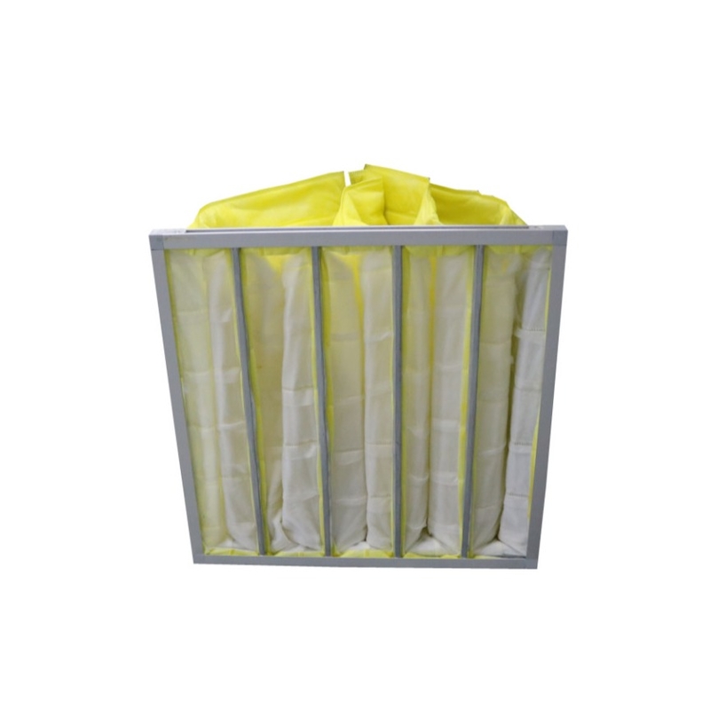 Beutelfilter-Fiberglas-Luftfilter 0.5um der Klimaanlagen-F9