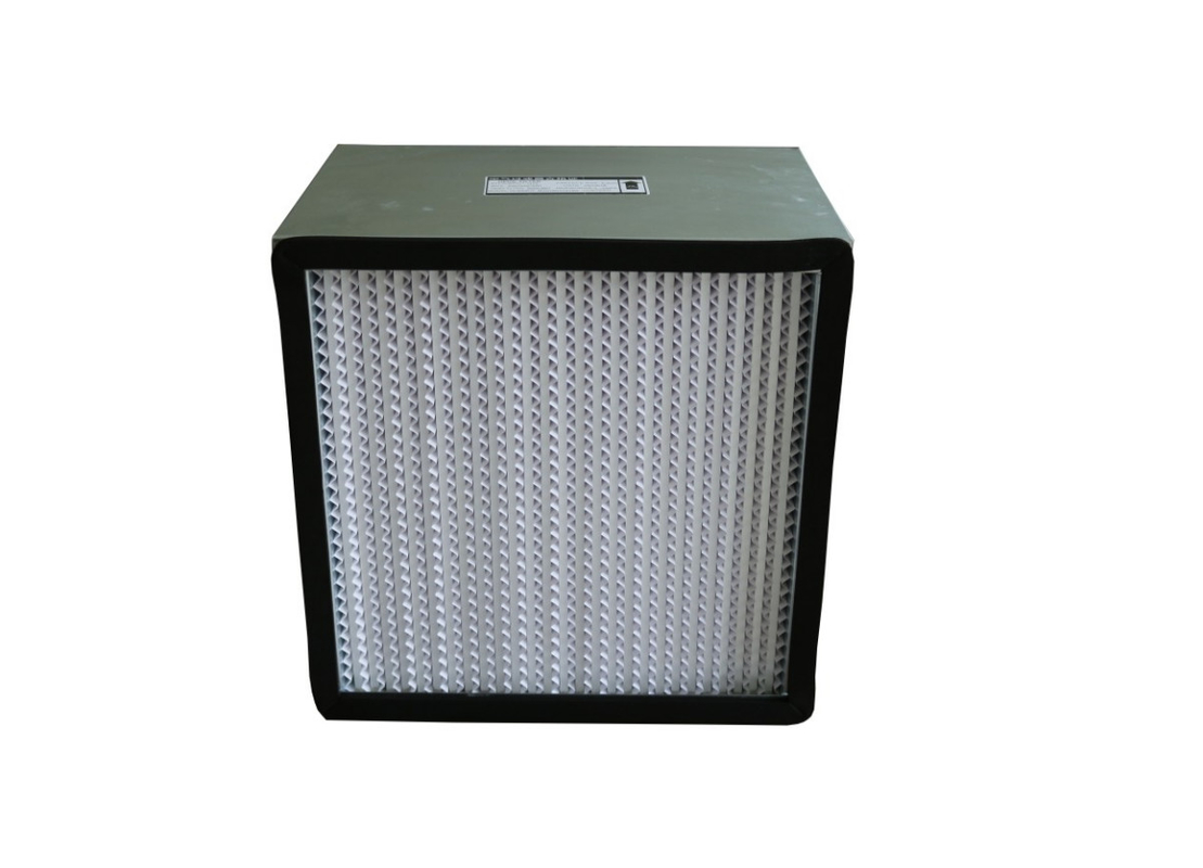 Galvanisierter Stahltiefer Filter des rahmen-0.3um der Falten-HEPA für Reinigungs-Raum