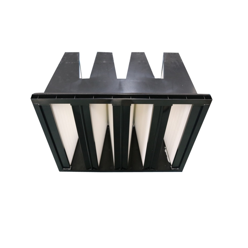 95% 0.3um W Art Vertrags-Filter-Material-Leistungsfähigkeits-Luftfilter für HVAC-System