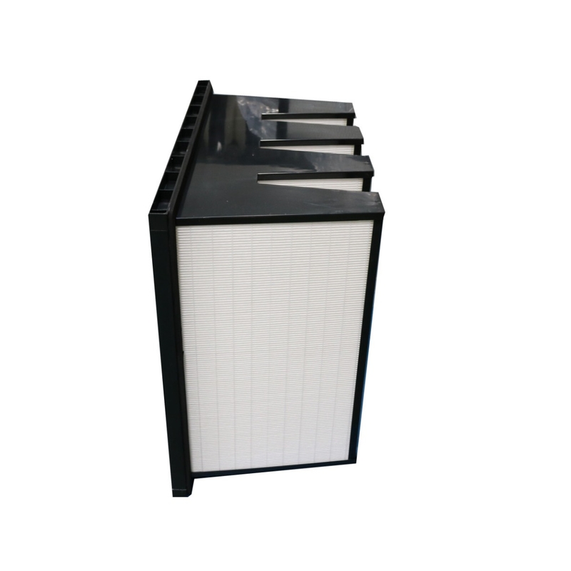 95% 0.3um W Art Vertrags-Filter-Material-Leistungsfähigkeits-Luftfilter für HVAC-System