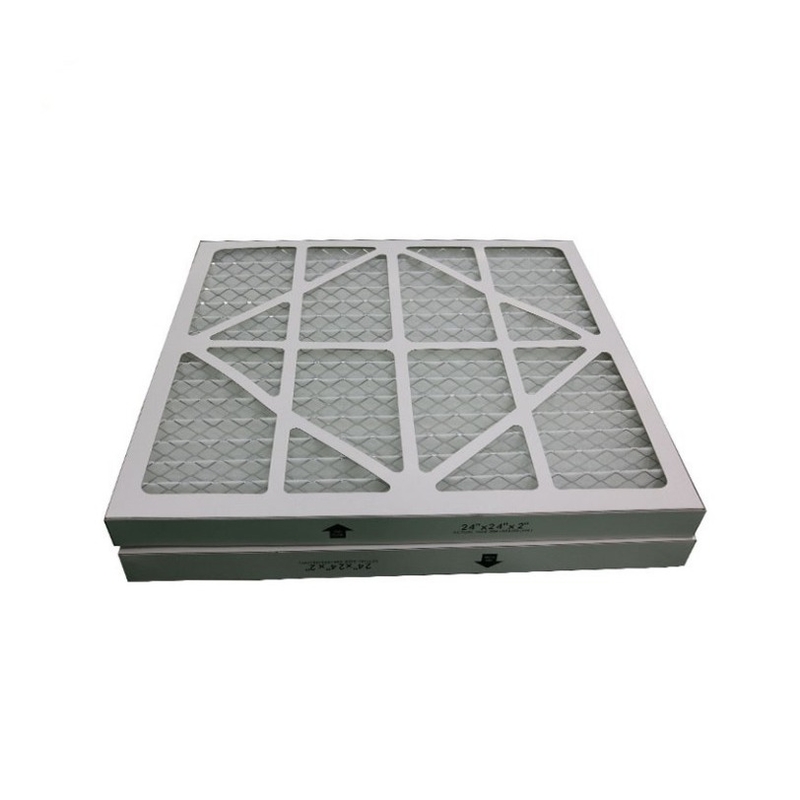 Synthetische Faser G4 faltete vor Platten-Filter für HVAC/Belüftung