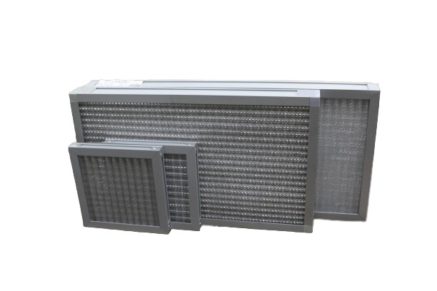 Vorfilterluftfilter Aluminiumrahmen Vorgeflechtete Plattenluftfilter