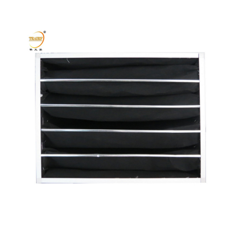 Aktivkohlenstoffbeutel-Luftfilter für HVAC-Systeme oder Laminar-Flow-Hood