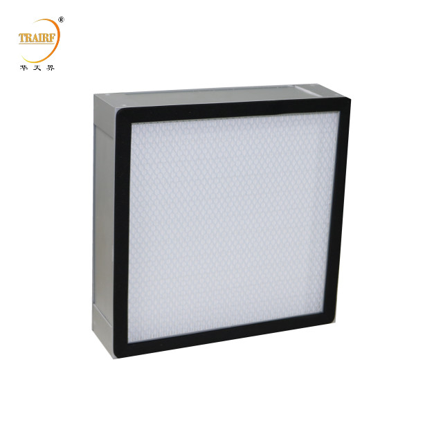 H13 H14 Wirkungsgrad Mini-Pleat-Hepa-Luftfilter für Lüftungssystem oder Laminar-Flusskappe