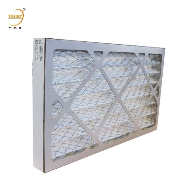 G4 F5 F6 F7 F8 F9 H13 H14 Mini-Pleated Panel Aktivkohlenstofffilter für die klimatisierte Heimat