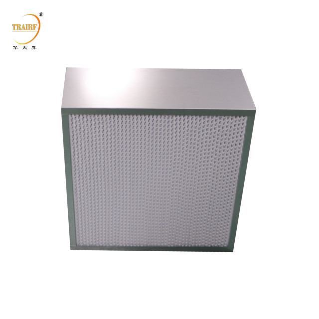 Tief geflochtener Separator Laminar Flow Hood H13 H14 Hepa Filter