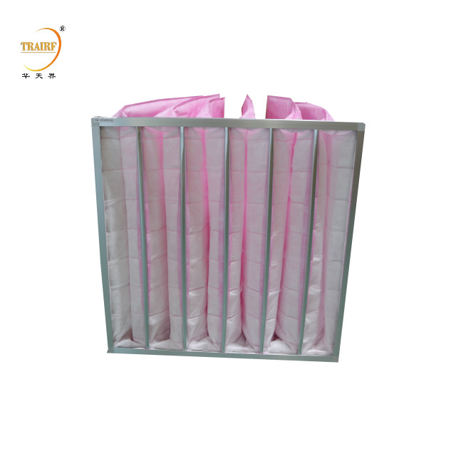 Tasche mittlerer Filter aus synthetischen Fasern F7 Filter Glasfaser Taschenluftfilter