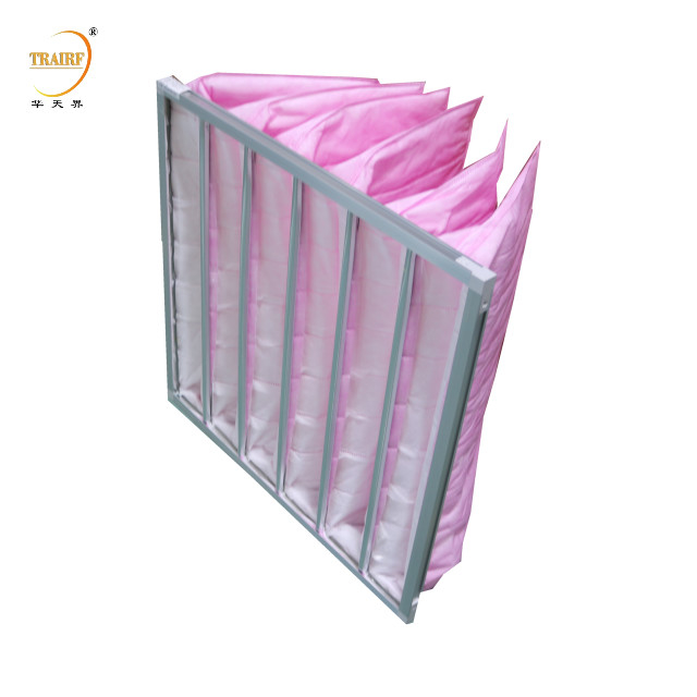 Tasche mittlerer Filter aus synthetischen Fasern F7 Filter Glasfaser Taschenluftfilter