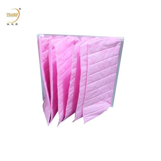 Tasche mittlerer Filter aus synthetischen Fasern F7 Filter Glasfaser Taschenluftfilter