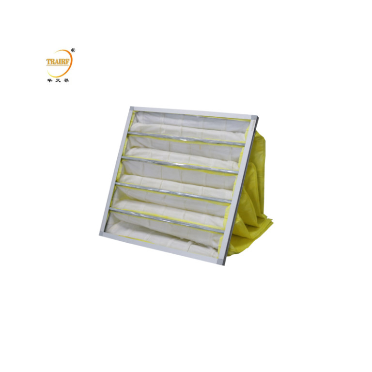 F7 F8 F9 Taschenfilter Luftfilter mit mittlerer Effizienz für HVAC/Reinigungsraum