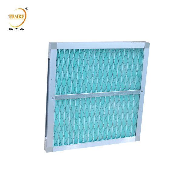 G4 F5 F6 F7 F8 F9 Vorgeflechteter Medienfilter Industrieplattenluftfilter für die Laminar-Flusskappe