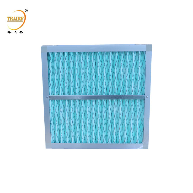 G4 F5 F6 F7 F8 F9 Vorgeflechteter Medienfilter Industrieplattenluftfilter für die Laminar-Flusskappe