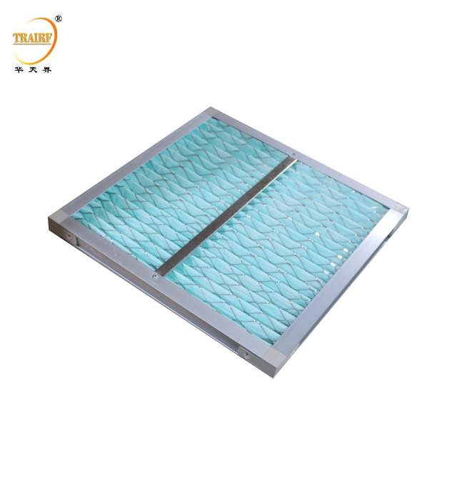 G4 F5 F6 F7 F8 F9 Vorgeflechteter Medienfilter Industrieplattenluftfilter für die Laminar-Flusskappe