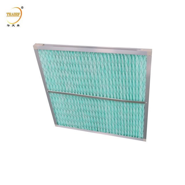 Aluminiumrahmen Grundeffizienz G4 Grobstaubfilter Waschbarer Vorfilter