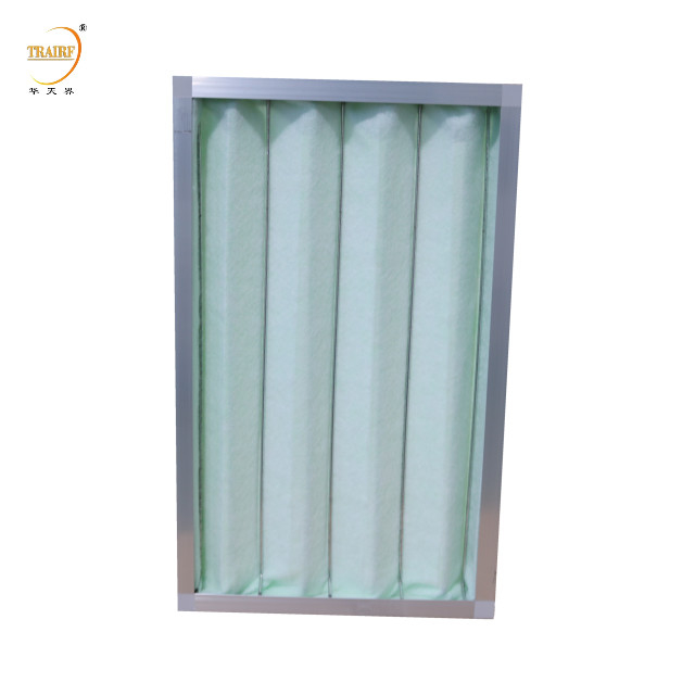 Waschbarer Panel-Luftfilter Grüner Baumwollmedium-Plättfilter für Laminar-Flow-Hut