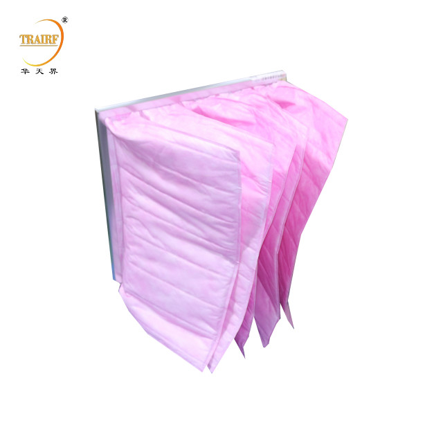 Industrie-Luftfilter Ahu Bag Filter Taschenluftfilter für HVAC-Systeme